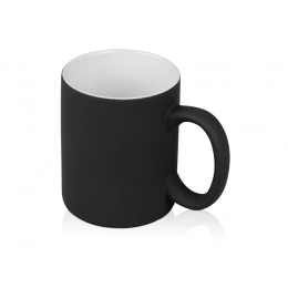 Soft-touch coated mug 