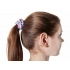Hair tie with full-color printing option