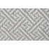 Acrylic blanket with white tassels 