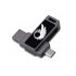 USB3.0/ Type-C флешка 2в1 на 64 ГБ «Спинлайт» с подсветкой
