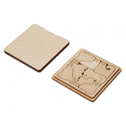 Деревянная головоломка «Catgram»