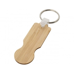 Bamboo keychain 
