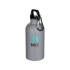 Бутылка для воды «Oregon», переработанная сталь, 400 мл Бутылка для воды «Oregon», переработанная сталь, 400 мл