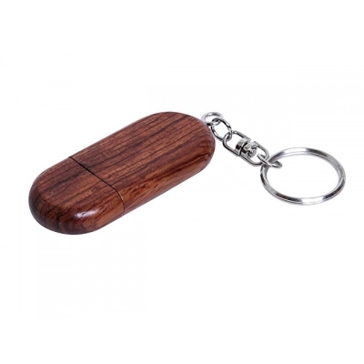 
                                                USB 2.0- флешка на 16 Гб овальной формы и колпачком с магнитом
                                                