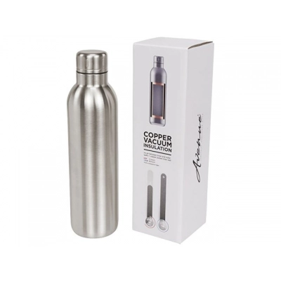 
                                                Vacuum thermos bottle with copper insulation 