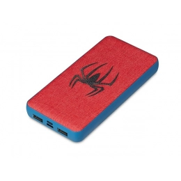 Портативное зарядное устройство с возможностью полноцветной печати на ткани и нанесения силиконового 3D-лого по индивидуальному дизайну клиента