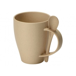 Mug made of wheat fiber 