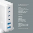 Зарядная станция 4xUSB Type-C, 2xUSB, PD, QC, 160Вт