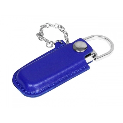 
                                                USB 2.0- флешка на 16 Гб в массивном корпусе с кожаным чехлом
                                                