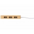 USB хаб с подсветкой лого «Reedia S5», 3*USB, 1*Type C