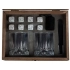 Whiskey set in a gift box 