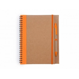 A5+ ALANI notebook with a ballpoint pen.
