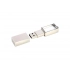 USB 2.0- 16 GB flash drive crystal in metal
