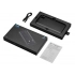 External power bank with built-in cables 