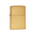 ZIPPO lighter with Brushed Brass coating