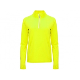 Sweatshirt with a zipper collar 