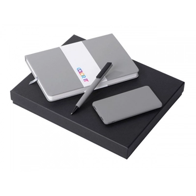 
                                            Подарочный набор «COLOR IT» c блокнотом, ручкой и повербанком, 5000 mAh
                                            