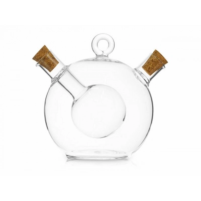 
                                            Double capacity for oil and vinegar 