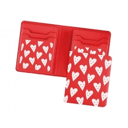 Cardholder with cash compartment with the ability of full-color UV printing, soft-touch.