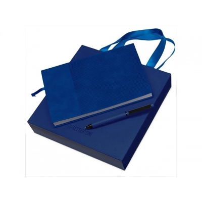 
                                                Gift set notebook A5 and metal ballpoint pen 