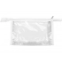 Transparent plastic cosmetic bag 