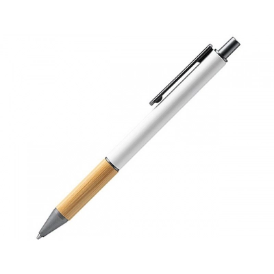 
                                                PENTA metal ballpoint pen with bamboo insert.
                                                