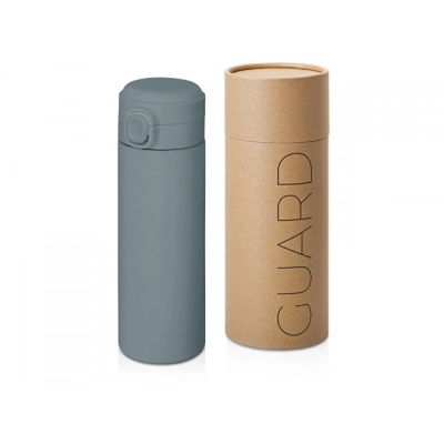 
                                                Вакуумная термокружка c кнопкой «Guard», soft-touch, 400 мл
                                                