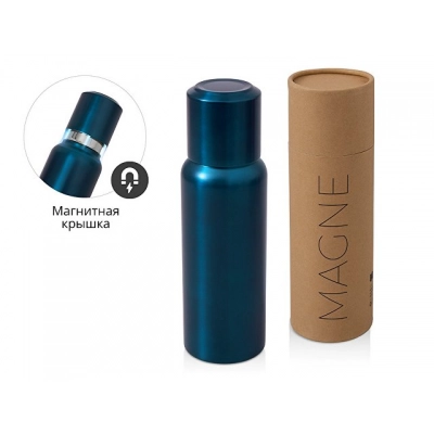 
                                                Vacuum thermos with magnetic lid 