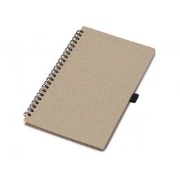Блокнот А5 «Toledo M» с обложкой из пшеницы и пластика