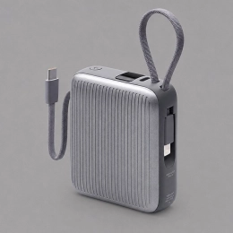 Внешний АКБ NRG Turbo Cable 10000 mAh, 22,5Вт