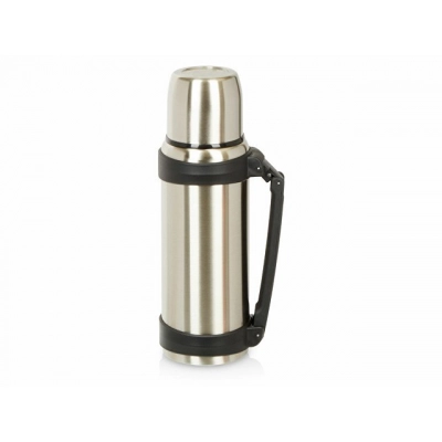 
                                            Vacuum thermos with copper insulation 