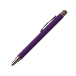 Metal ballpoint pen FAMILY MARSEL, soft touch.