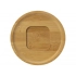 Coffee set with bamboo saucer 