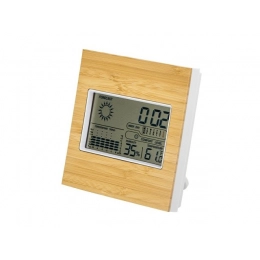 Bamboo weather station with 
