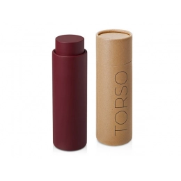 Vacuum thermos with copper insulation 