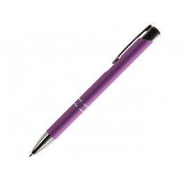 Metal ballpoint pen FAMILY MELAN, soft touch.