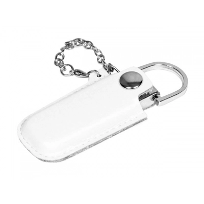 
                                            USB 2.0- флешка на 16 Гб в массивном корпусе с кожаным чехлом
                                            