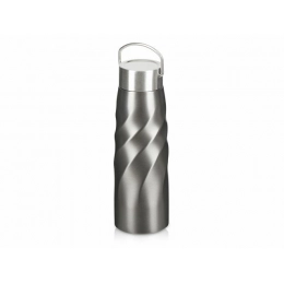 Vacuum thermos bottle with copper insulation 