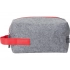 Cosmetic bag made of RPET felt with Cosmetic bag made of RPET felt with