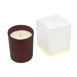 Aromatic candle in a burgundy glass Sunset, Exclusive collection, 250 ml.
