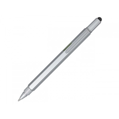
                                                Multifunctional ballpoint pen made of recycled aluminum 