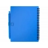 Set of a notebook and a plastic ballpoint pen 