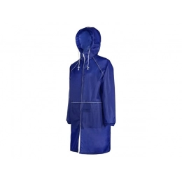 Raincoat with reflective edges 