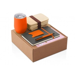 Набор «Refreshment» с термокружкой, блокнотом, ручкой и ланчбоксом