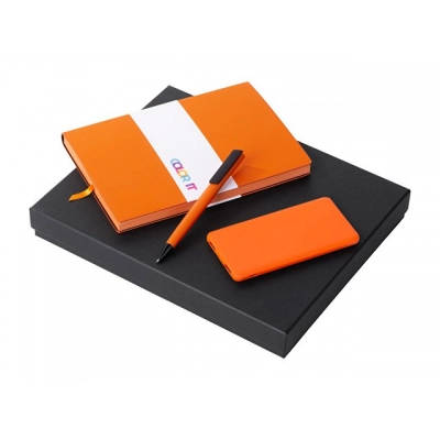 
                                            Подарочный набор «COLOR IT» c блокнотом, ручкой и повербанком, 5000 mAh
                                            