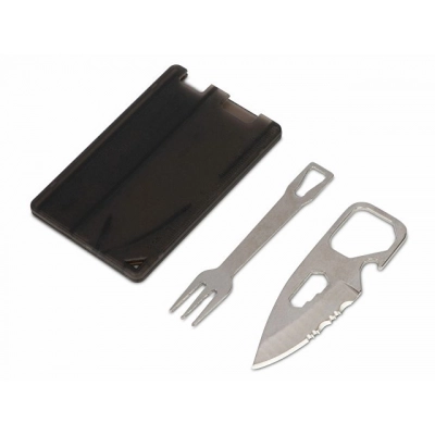 
                                                Multi-tool with a knife and fork 