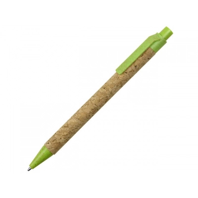 
                                                Ballpoint pen made of cork and recycled wheat 