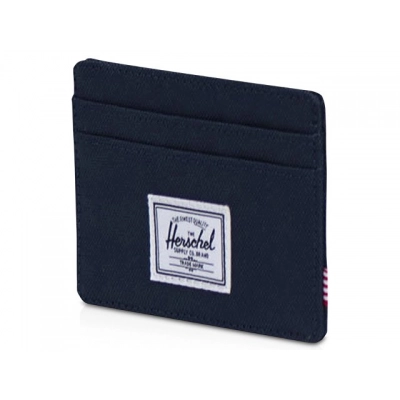 
                                                Herschel Charlie card holder with RFID protection made from recycled material.
                                                