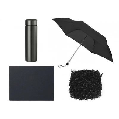 
                                                Gift set with umbrella and thermos
                                                