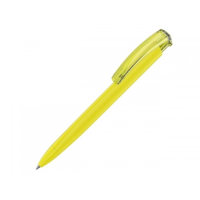 
                                                Three-sided plastic ballpoint pen 